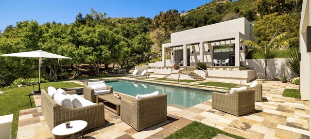 270-degree Ocean Views, 47’ heated pool, stunning contemporary coastal retreat. in Montecito