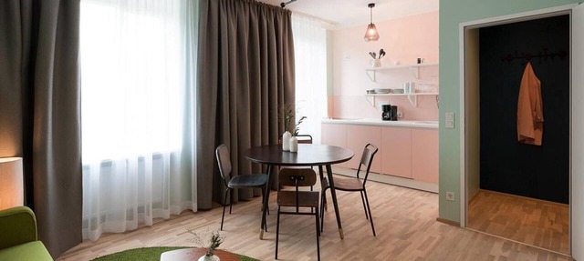 Appartements nicht weit von der Donau in Linz