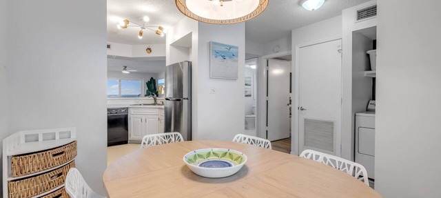 Direct oceanfront Ormond Beach 2/2 with private balcony, heated pool and garage in Ormond Beach