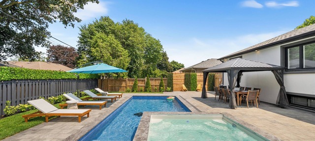 Luxury Spa Escape with Pool & Jacuzzi [near Bathurst & Sheppard, Rogers Stadium] in Markham