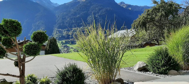 Sunny, central yet quiet location with fantastic views! in St. Gallenkirch