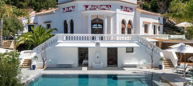 VILLA AMICITIA, LE RAYOL, FABULOUS SEA VIEW, SHOPS AND BEACH ON FOOT in Rayol-Canadel-sur-Mer